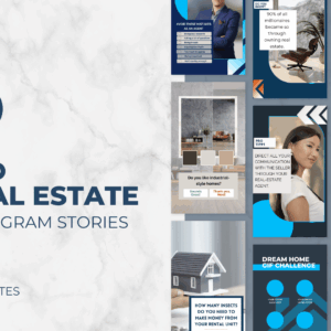150 plantillas inmobiliarias profesionales para historias de Instagram