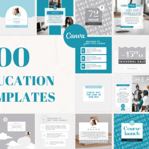 200 plantillas educativas para redes sociales