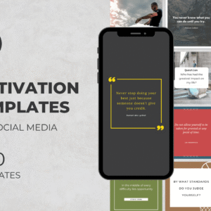 400 plantillas de motivación para redes sociales