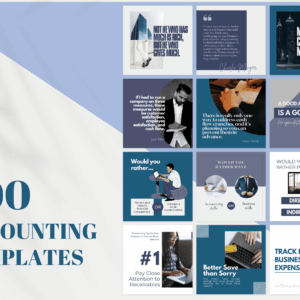 200 Accounting Templates for Social Media