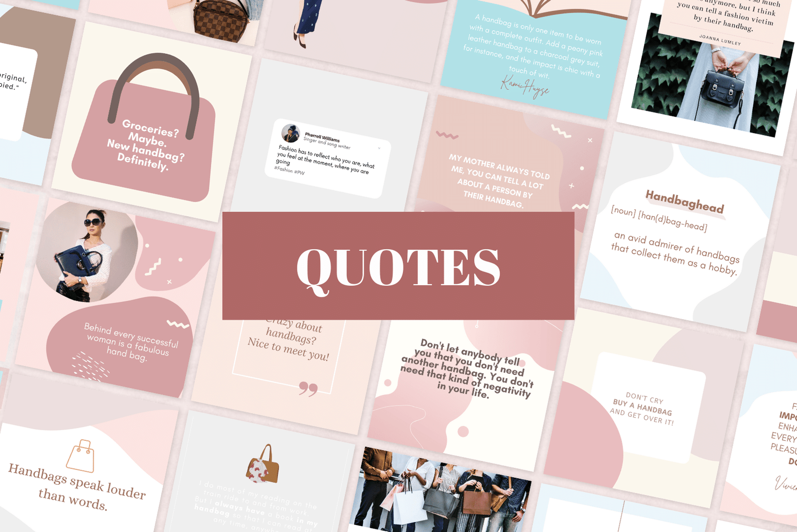 200 plantillas de bolsos para redes sociales - Image 2