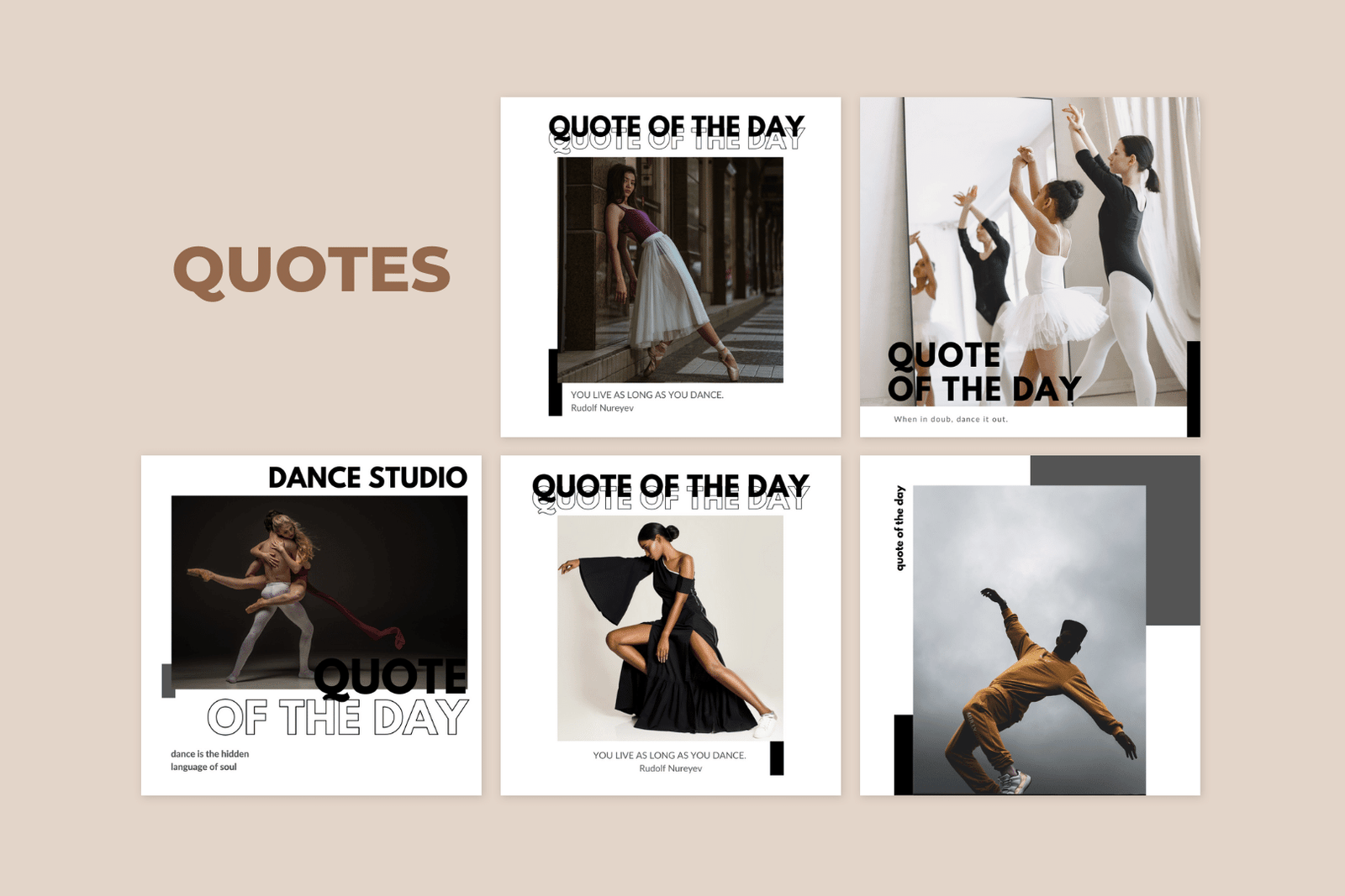 200 plantillas de estudios de danza para redes sociales - Image 2