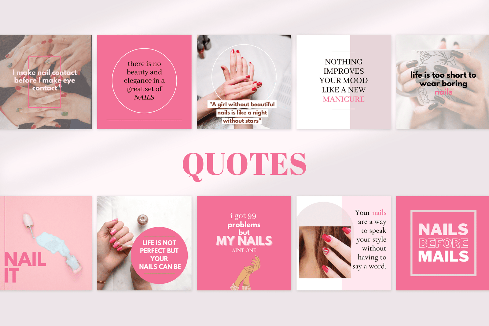 200 plantillas de uñas postizas para redes sociales - Image 2