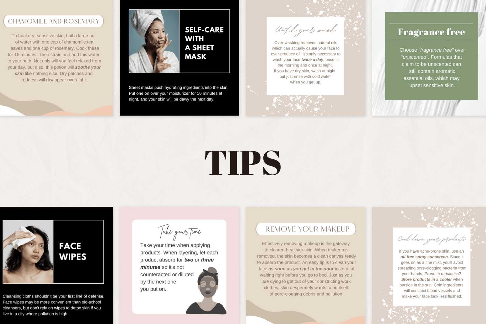 300 plantillas de cosméticos para redes sociales - Image 2