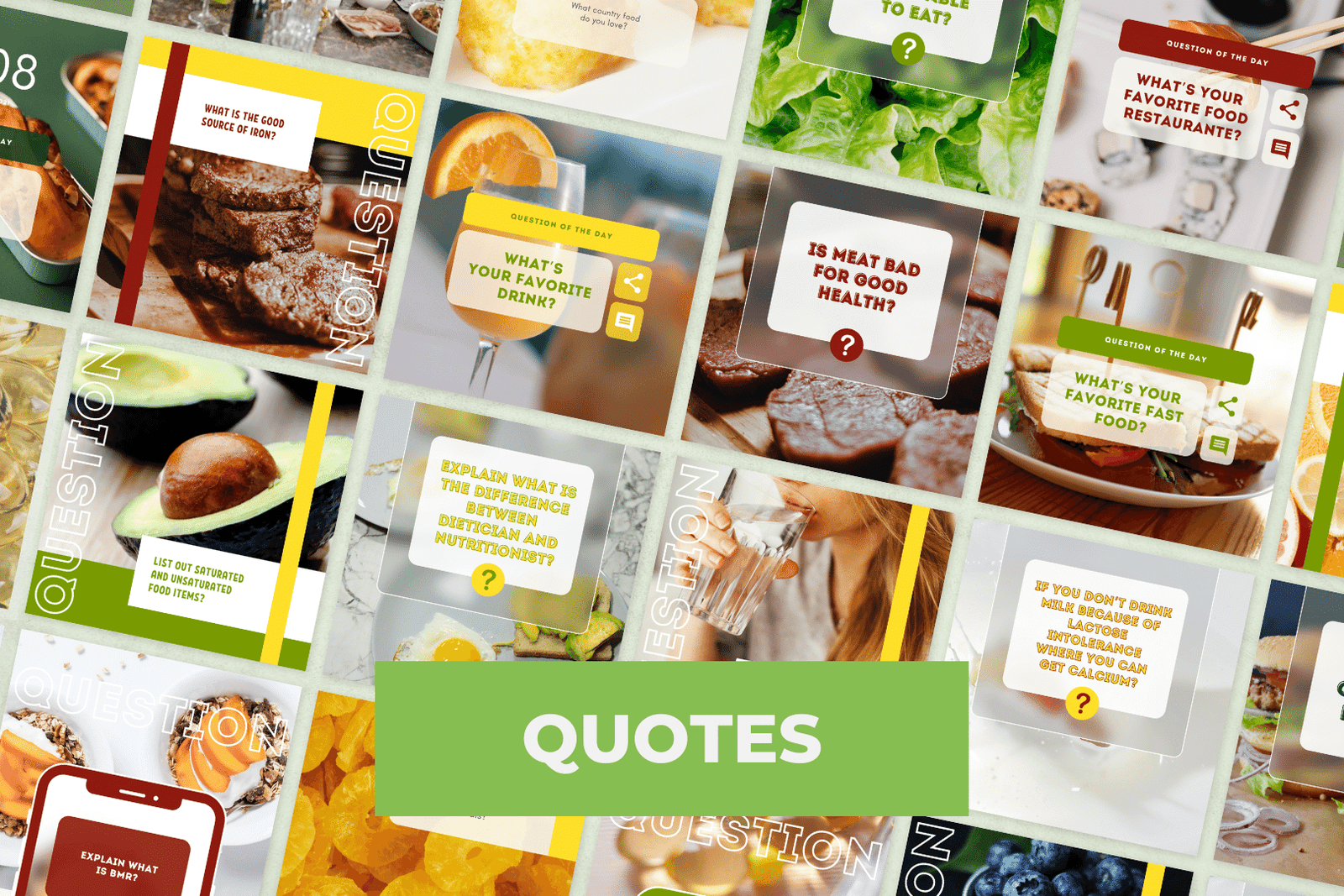 300 plantillas de coaching nutricional para redes sociales - Image 2