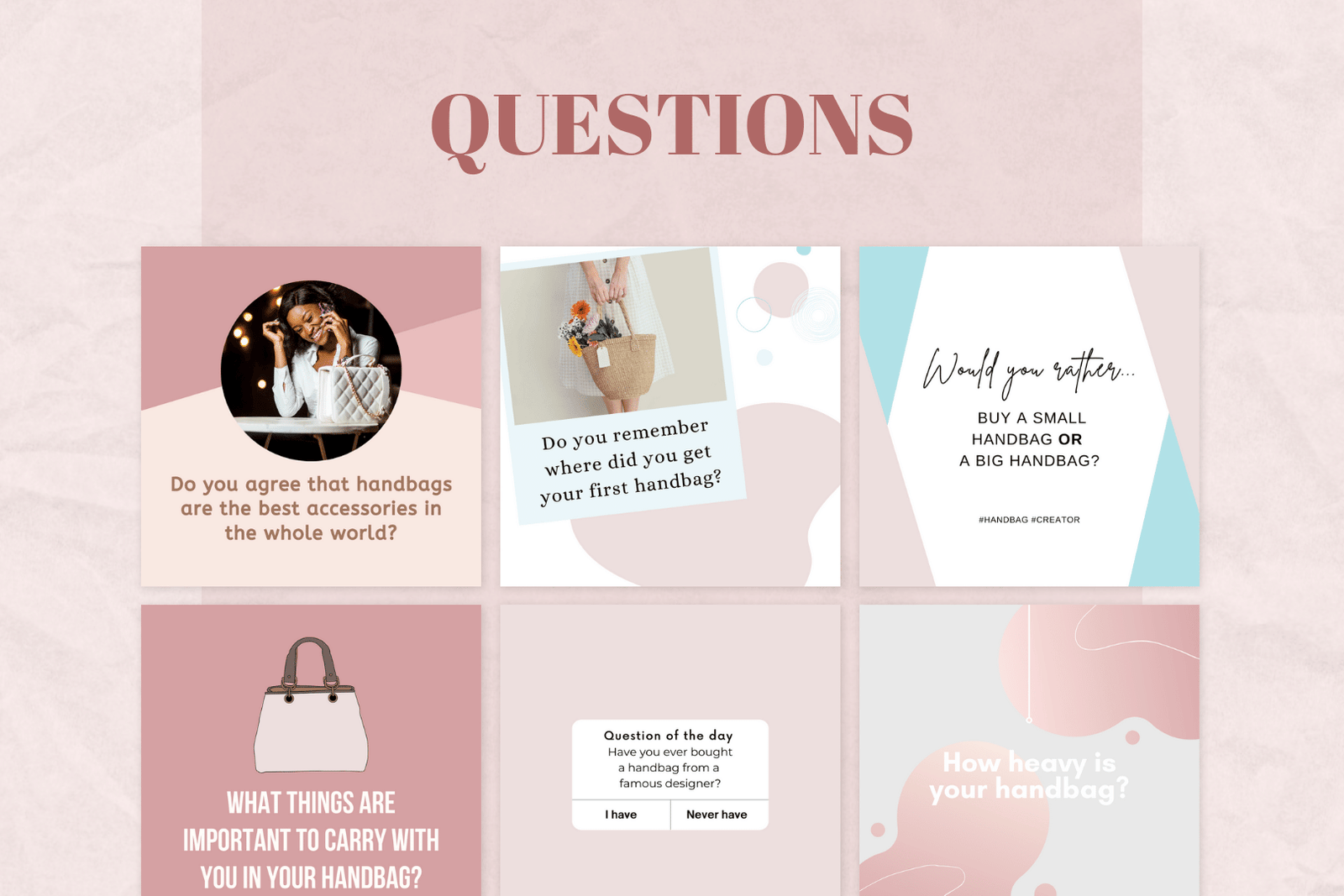 200 plantillas de bolsos para redes sociales - Image 3