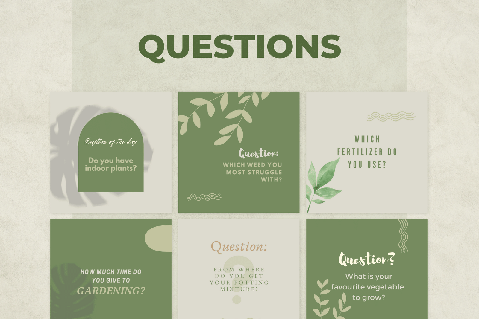 200 plantillas de jardinería para redes sociales - Image 3