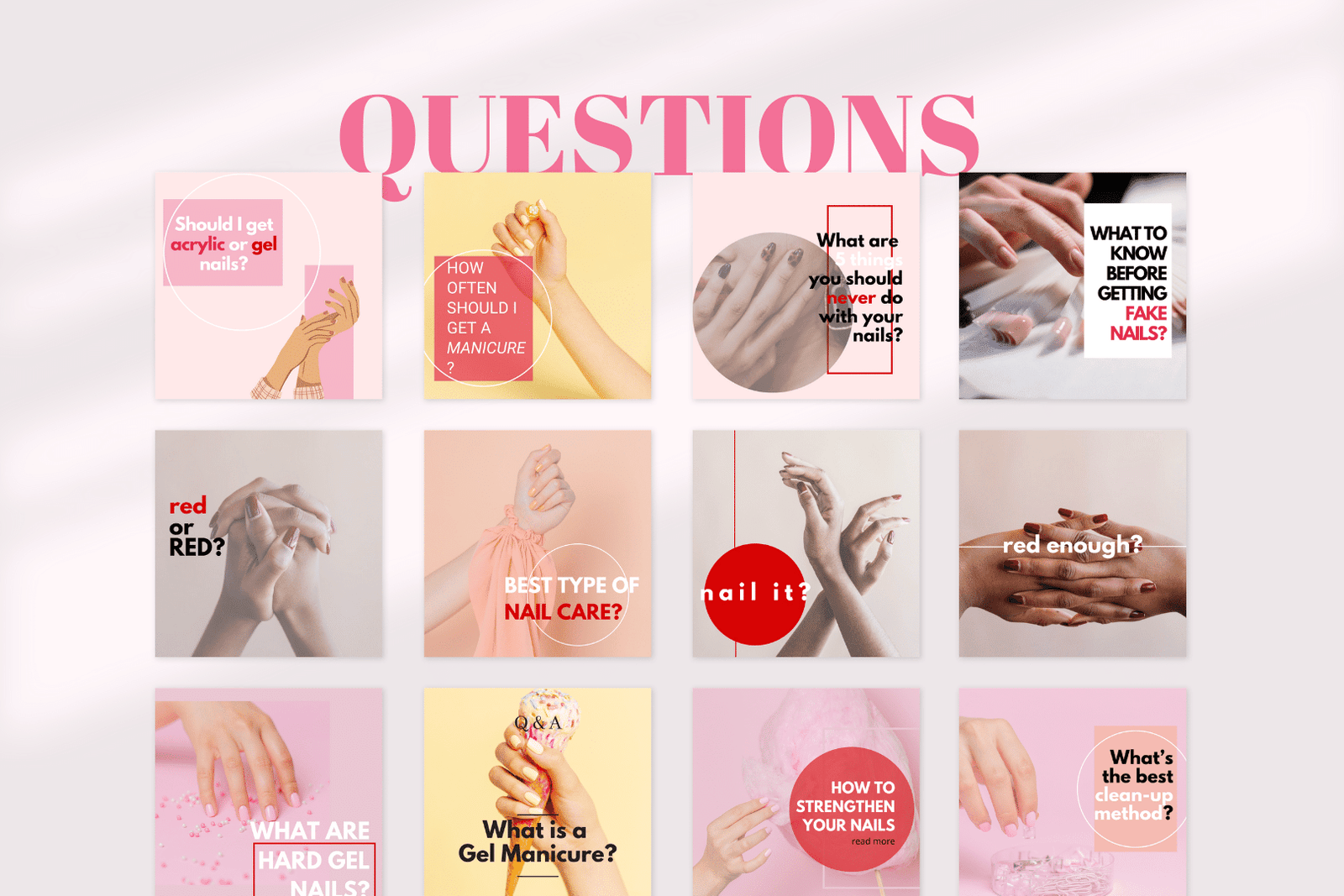 200 plantillas de uñas postizas para redes sociales - Image 3