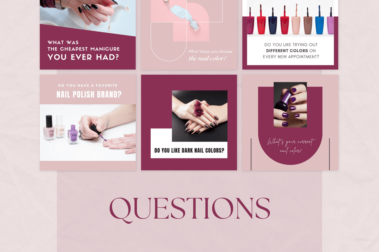 300 plantillas de uñas para redes sociales - Image 3