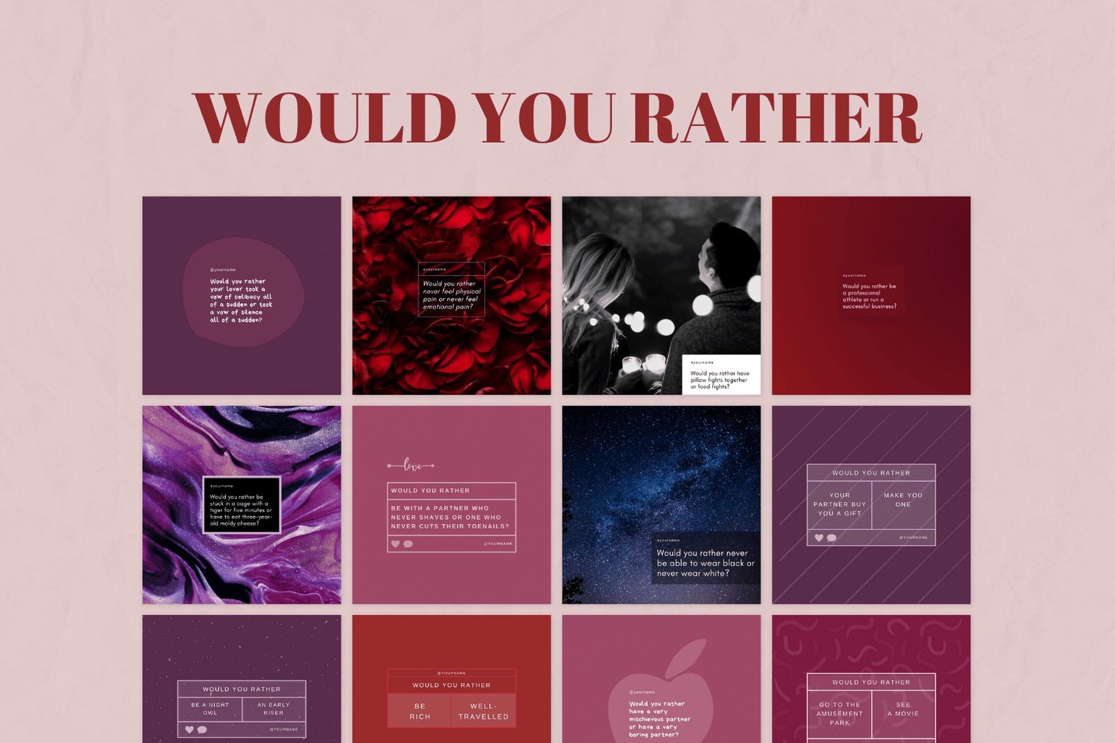 300 plantillas de amor y relaciones para redes sociales - Image 3