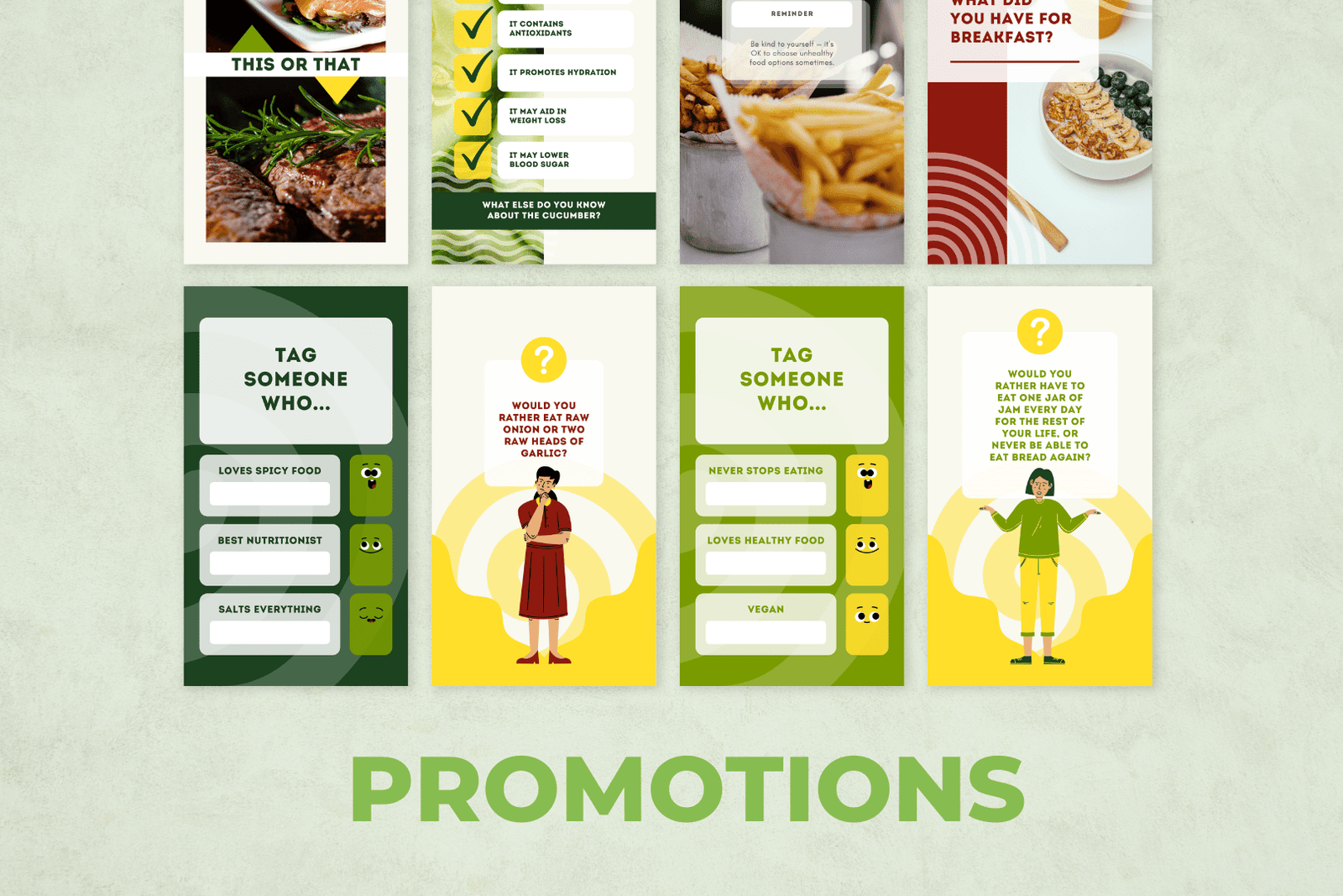 300 plantillas de coaching nutricional para redes sociales - Image 3