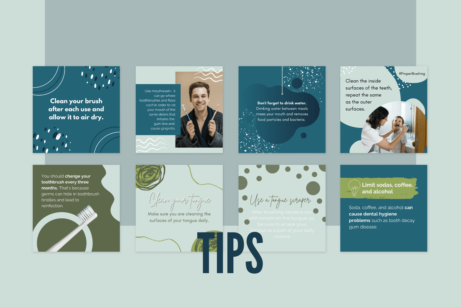 200 plantillas de dentistas para redes sociales - Image 3