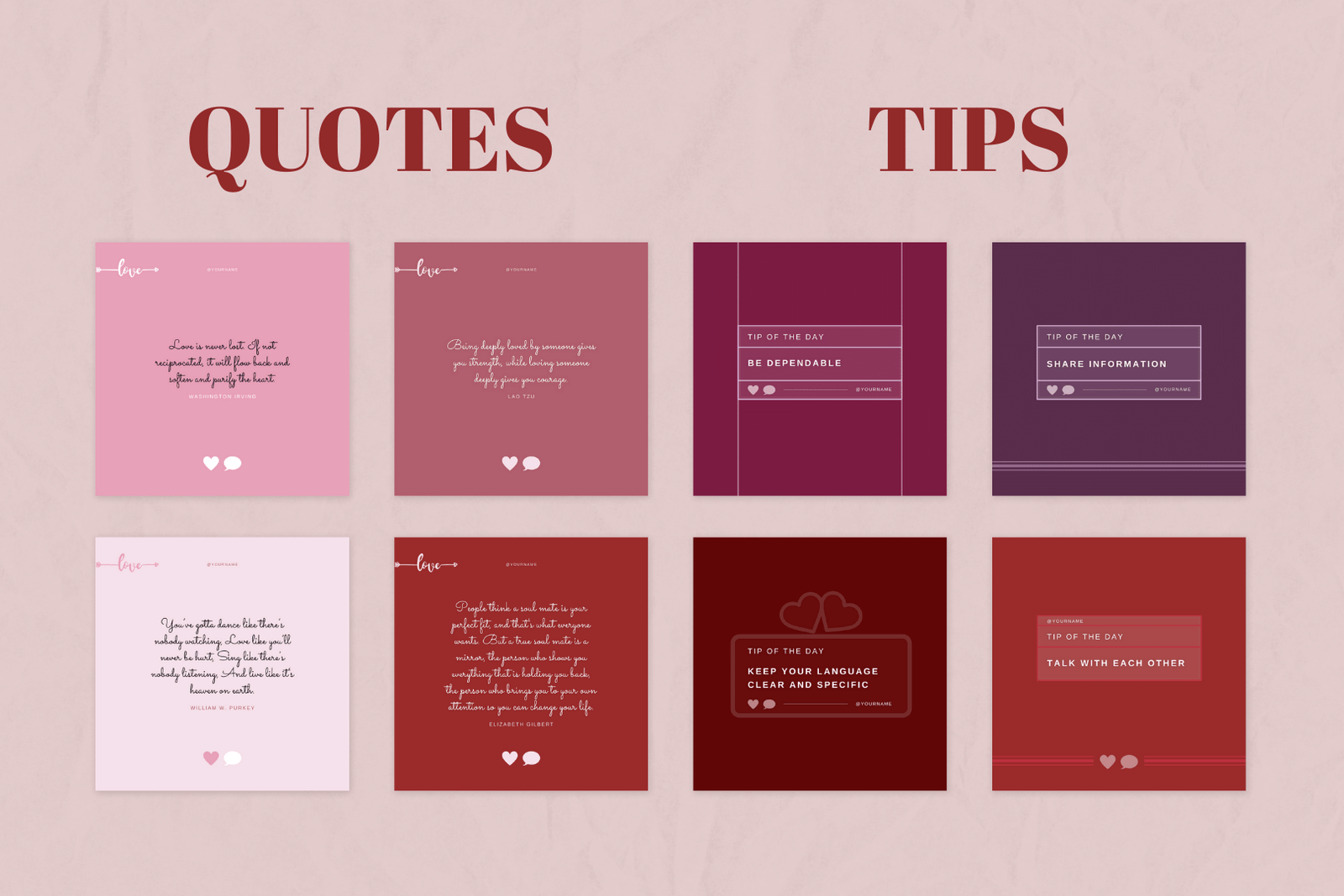 300 plantillas de amor y relaciones para redes sociales - Image 4