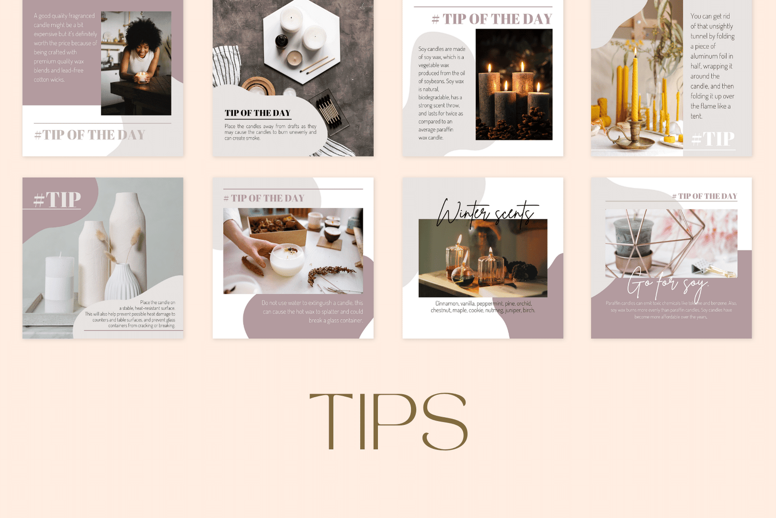 200 plantillas de velas para redes sociales - Image 5