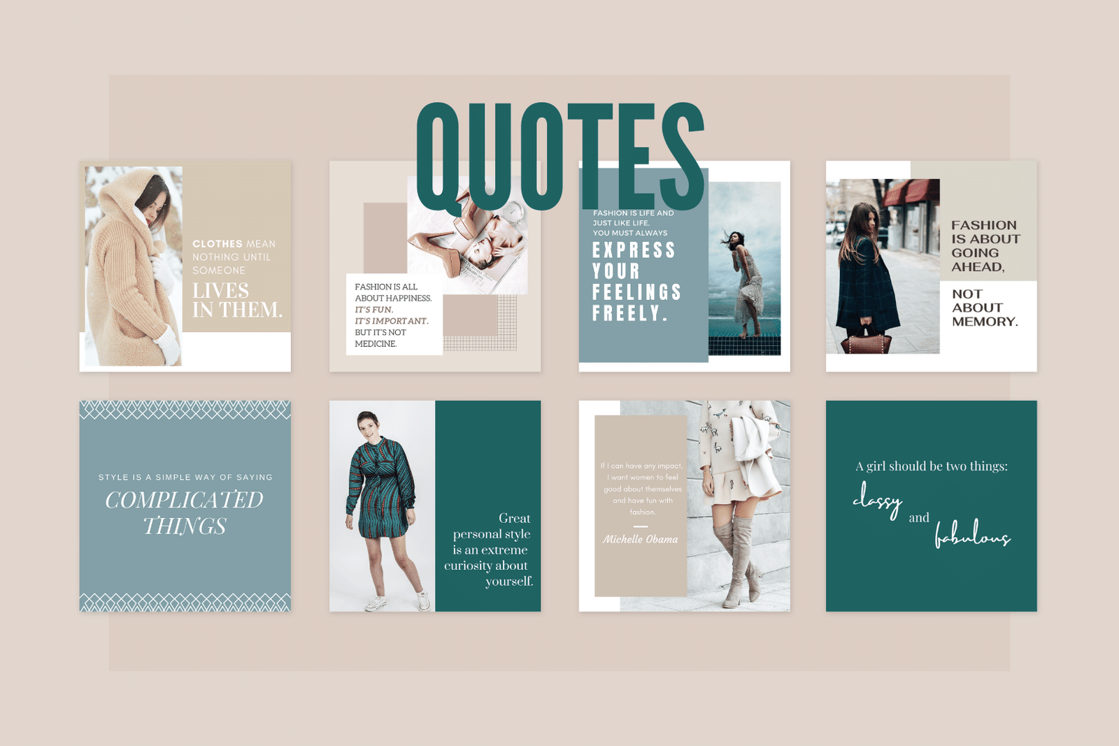 400 plantillas de moda para redes sociales - Image 3