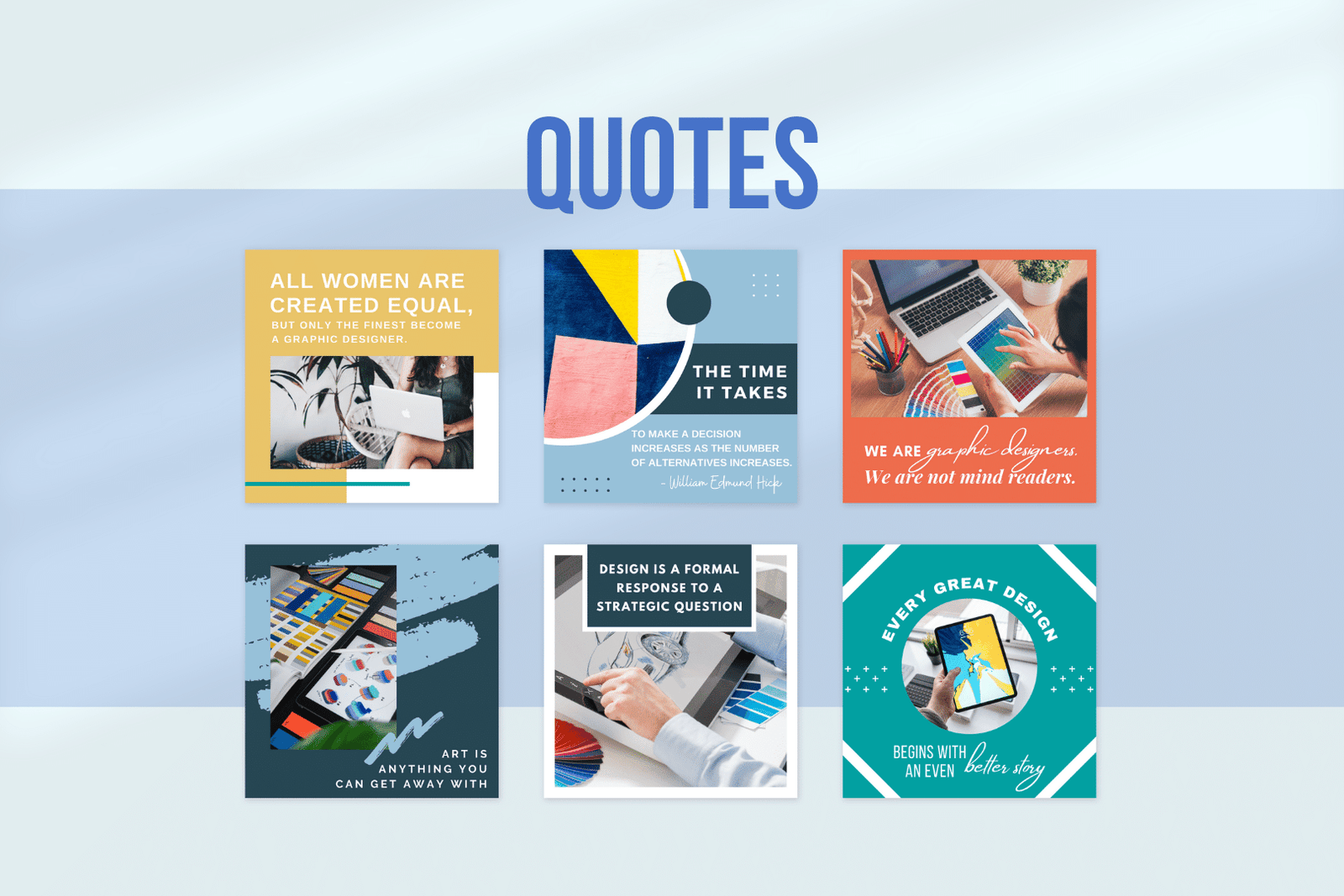 300 plantillas de diseño gráfico para redes sociales - Image 4
