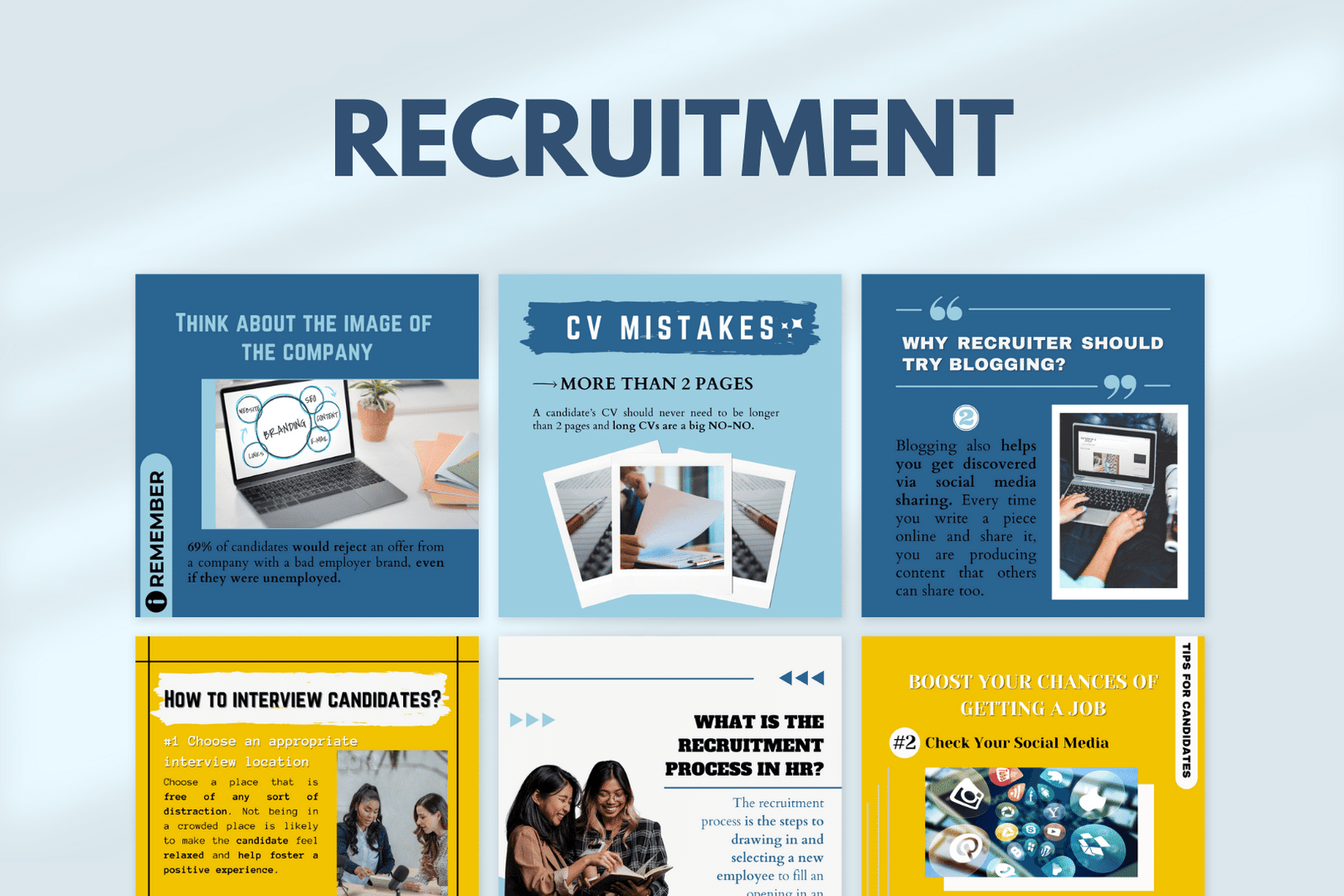 300 plantillas de recursos humanos para redes sociales - Image 4