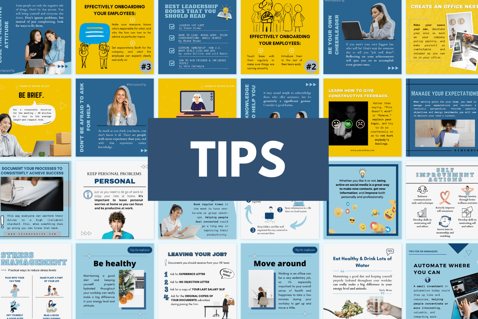 300 plantillas de recursos humanos para redes sociales - Image 5