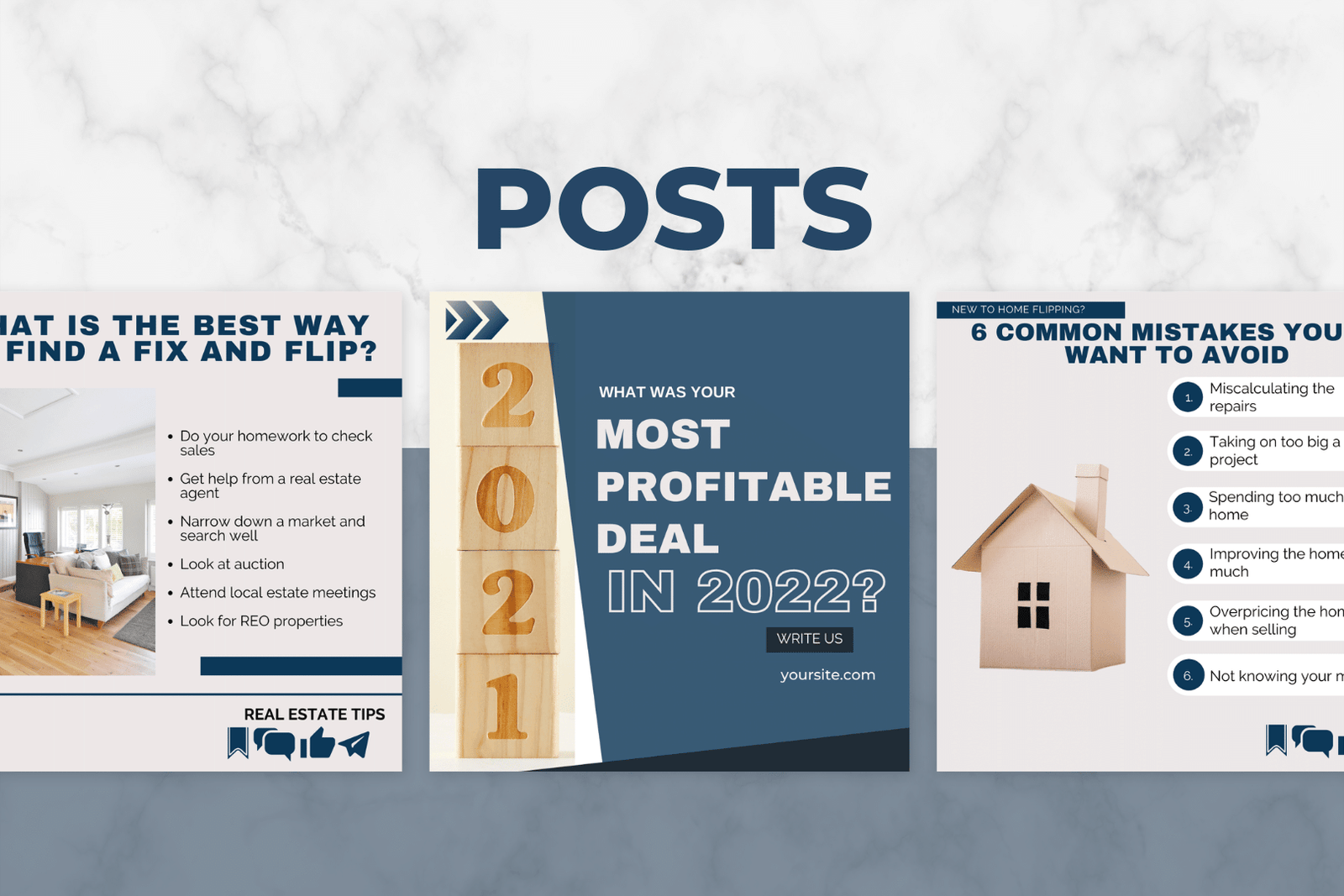 250 plantillas inmobiliarias profesionales para redes sociales - Image 4